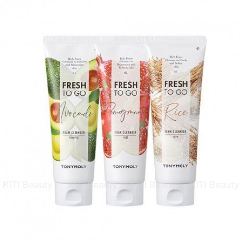 Sữa rửa mặt Làm sạch & Dưỡng ẩm Tonymoly Fresh To Go 170ml